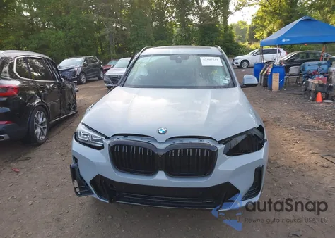 2022 BMW X3 xDrive30I из США, поврежденный, VIN 5UX53DP08N9L55946